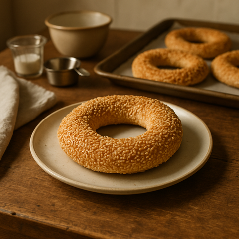 Koulouri with Sesame