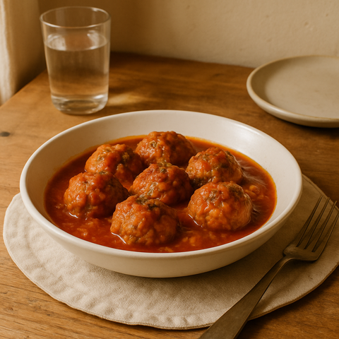 Turkey Meatballs in Tomato Sauce