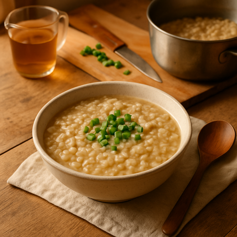 Korean Barley Tea Rice Porridge