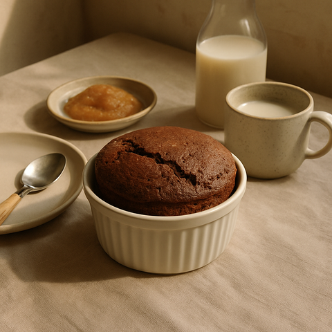 Veganes Soufflé