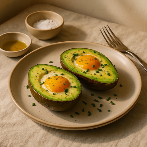 Yumurtalı Doldurulmuş Avokado