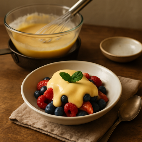 Zabaglione with Berries
