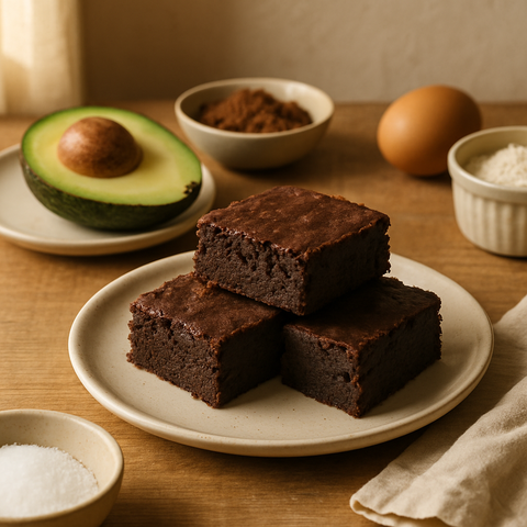 Çikolatalı Avokadolu Brownie