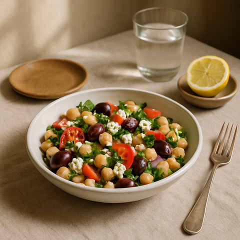 Mediterranean Chickpea Salad