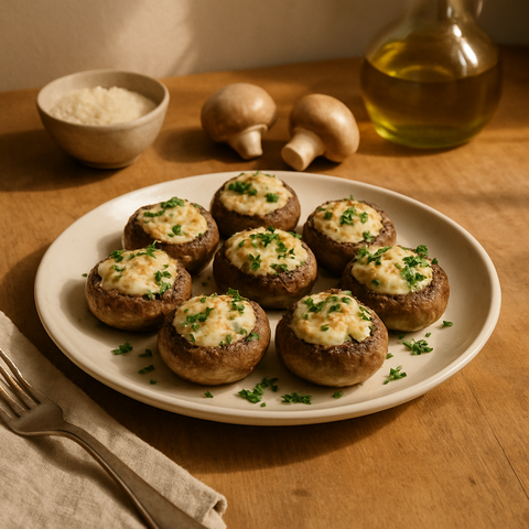 Stuffed Mushrooms with Cream Cheese