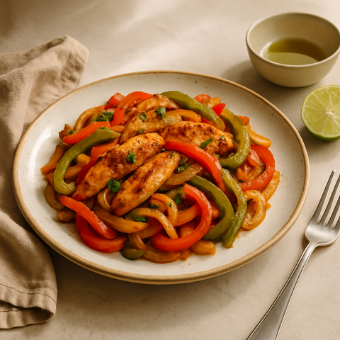 Whole30 Tavuk Fajita