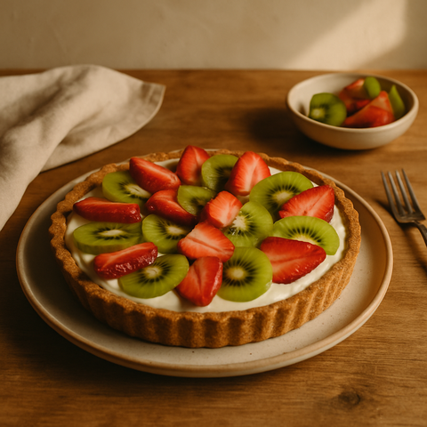 Vegan Meyveli Tart