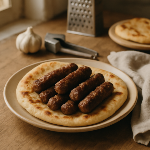 Cevapi With Flatbread