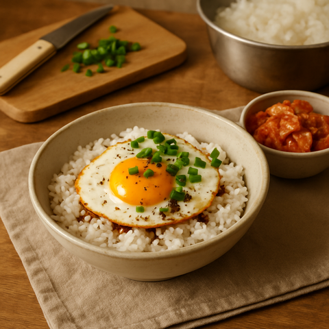 Korean Egg Rice Bowl