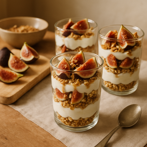 Fig And Honey Yoghurt Parfait