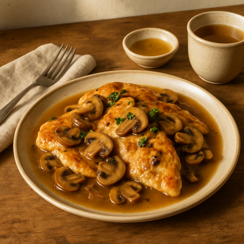 Marsala Soslu Tavuk
