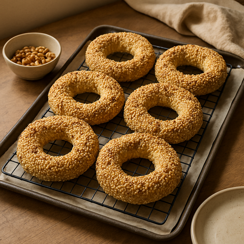 Walnut and Sesame Koulouri