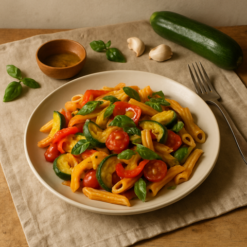 Vegan Primavera Makarnası