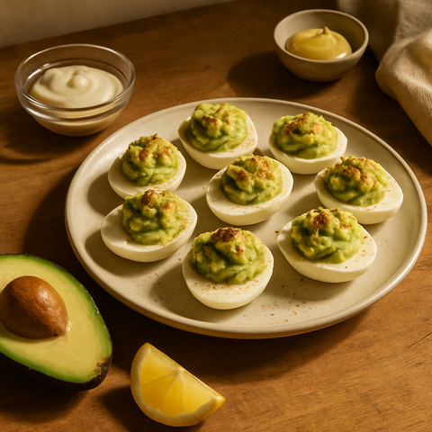Avocado Deviled Eggs