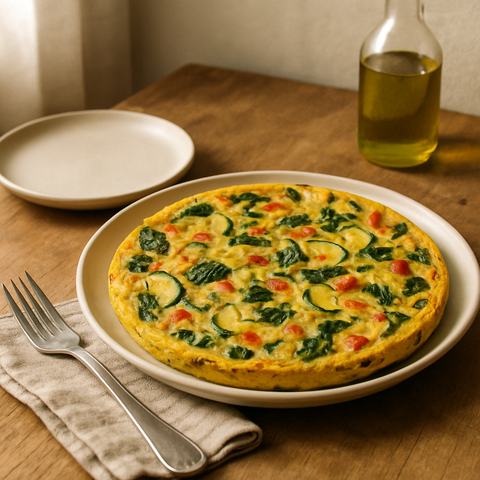 Vegan Sebzeli Frittata
