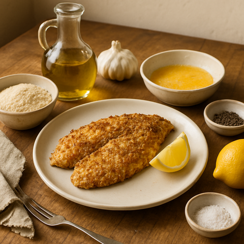 Almond Crusted Tilapia
