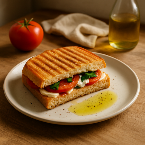 Tomato and Mozzarella Panini