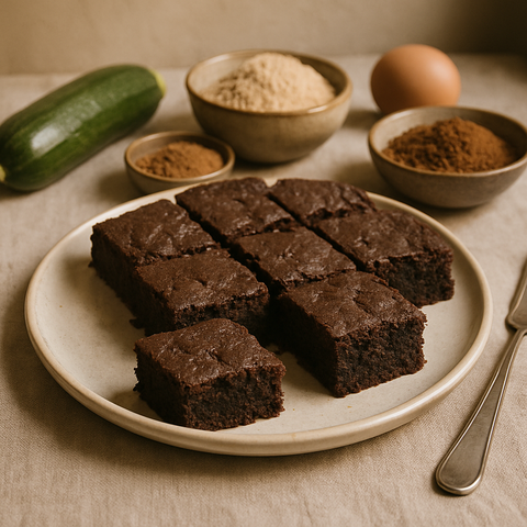 Zucchini-Schokoladen-Brownies