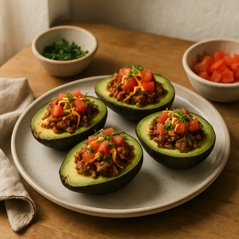 Taco Dolgulu Avokadolar