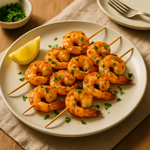 Grilled Shrimp Skewers