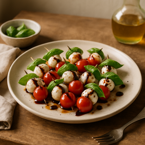 Mini Caprese Lokmaları