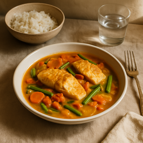 Fish and Vegetable Curry
