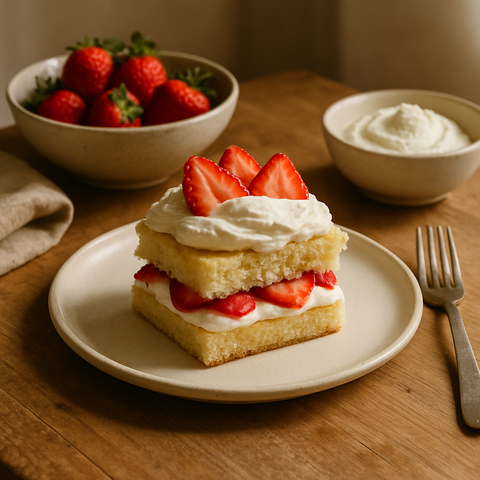 Çilekli Shortcake
