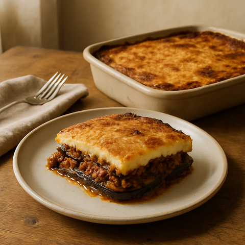 Moussaka mit Rindfleisch