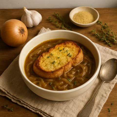 Vegan Fransız Soğan Çorbası