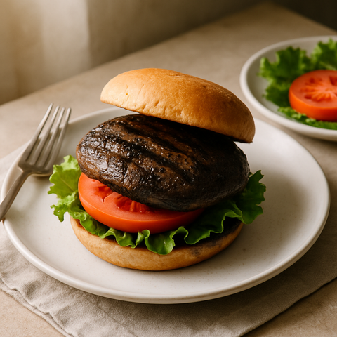 Grilled Portobello Mushroom Burger