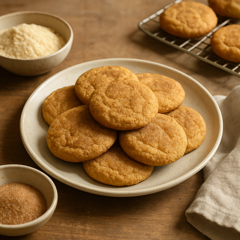 Keto Snickerdoodle Kurabiyeleri