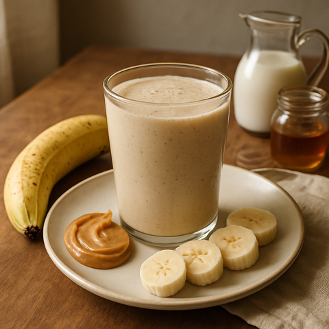 Fıstık Ezmeli Muzlu Smoothie