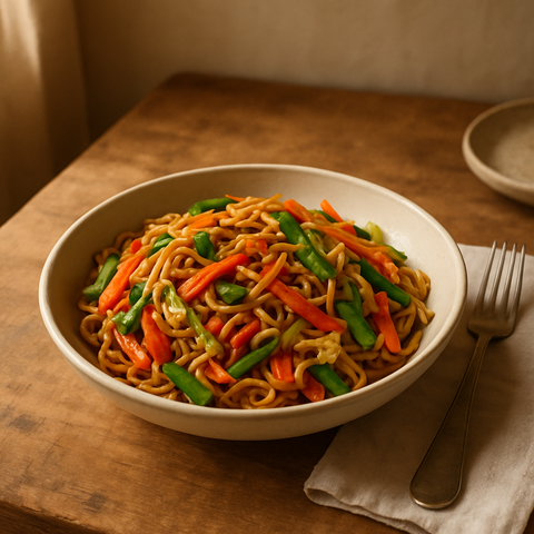 Vejetaryen Chow Mein