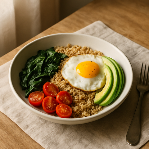 Savory Quinoa Breakfast Bowl
