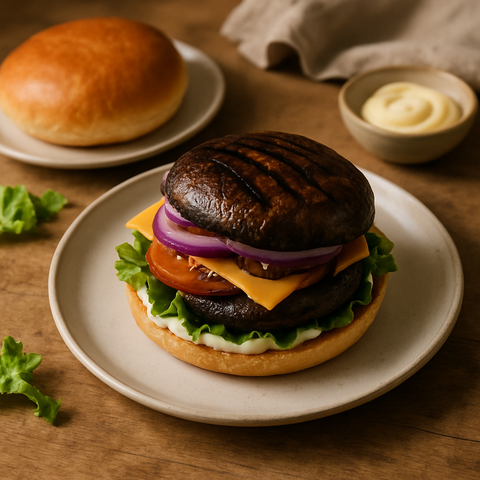 Izgara Portobello Burger