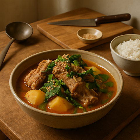 Gamjatang Pork Bone Stew