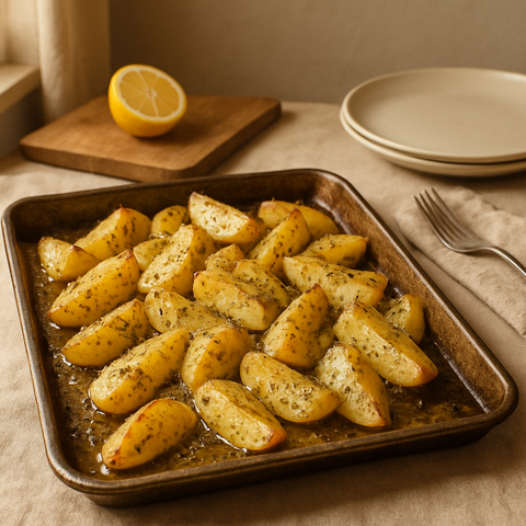 Greek Lemon Potatoes