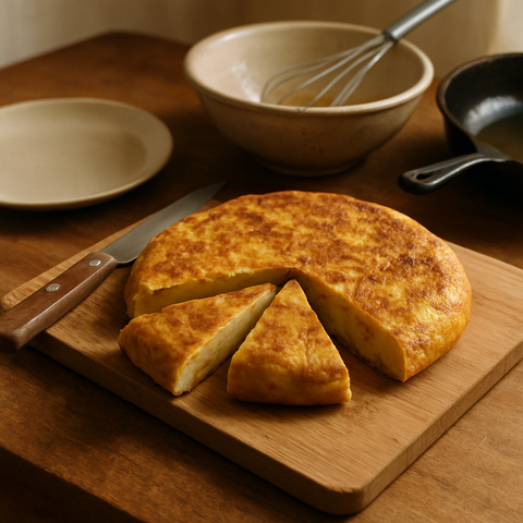 Spanische Tortilla mit Kartoffeln