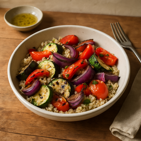 Grilled Vegetable and Quinoa Bowl