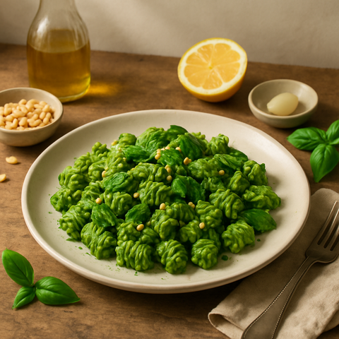Vegan Pestolu Makarna