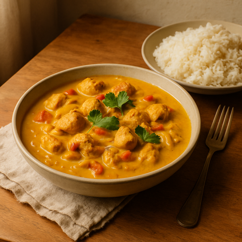 Chicken Curry with Coconut Milk