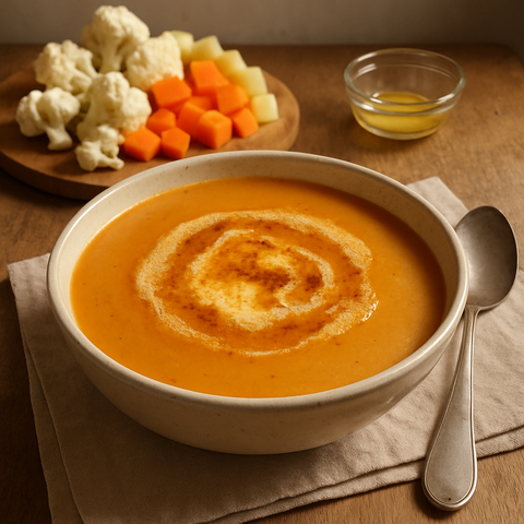 Sopa turca de coliflor