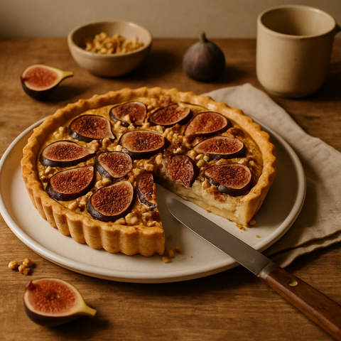 Fig and Walnut Tart