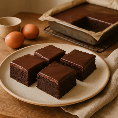 Gluten-Free Chocolate Brownies with Ganache