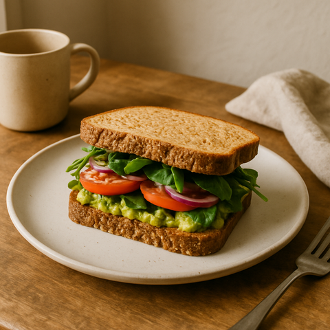 Veganes Frühstückssandwich