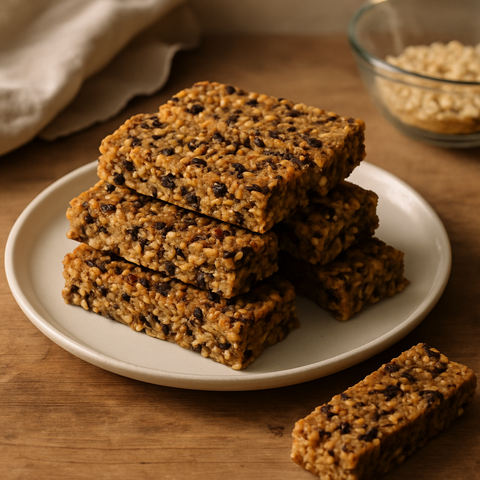 Kakao Parçacıklı Granola Barları