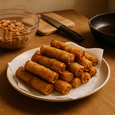 Knusprig frittierte Chả-Giò-Rollen