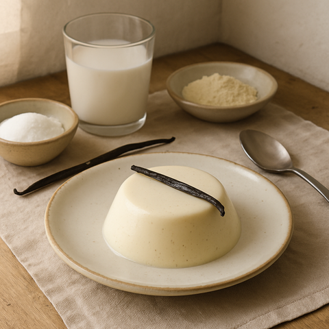 Vanilyalı Panna Cotta