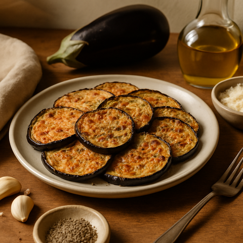 Fırında Parmesanlı Patlıcan
