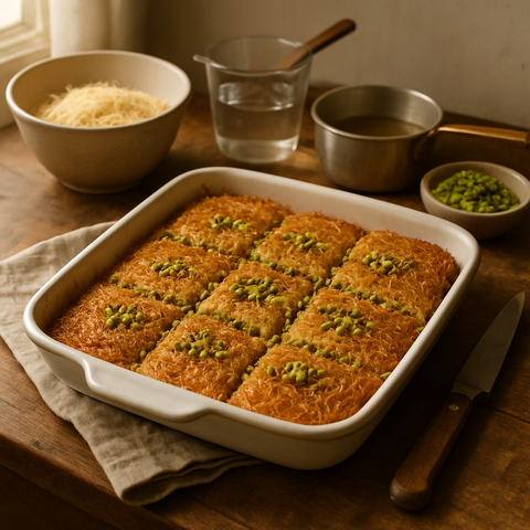 Kadayif With Pistachios